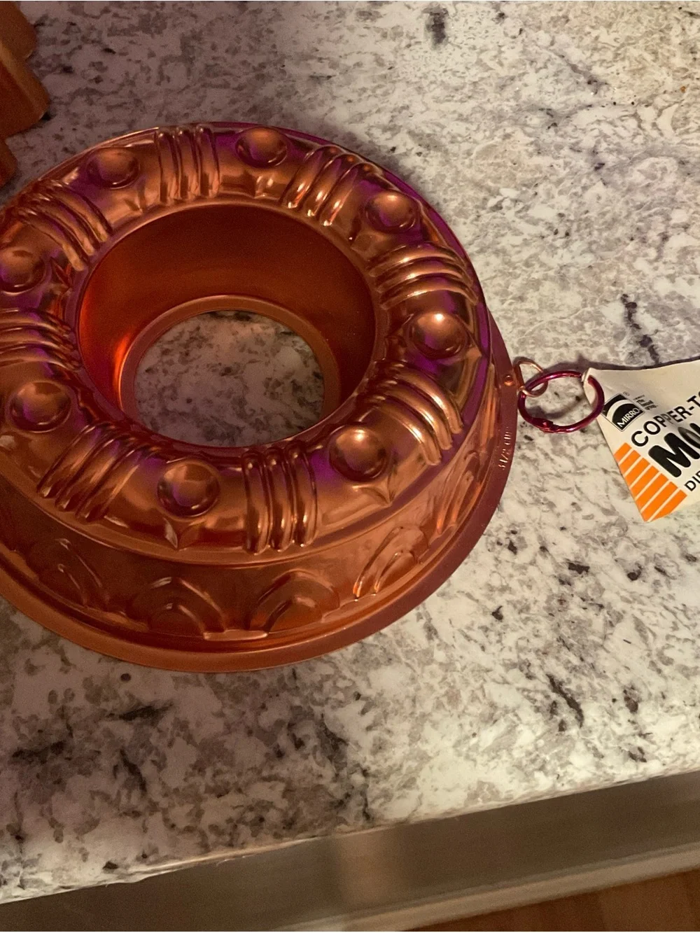 Copper-Colored Decorative Baking Molds Set - Home Kitchen